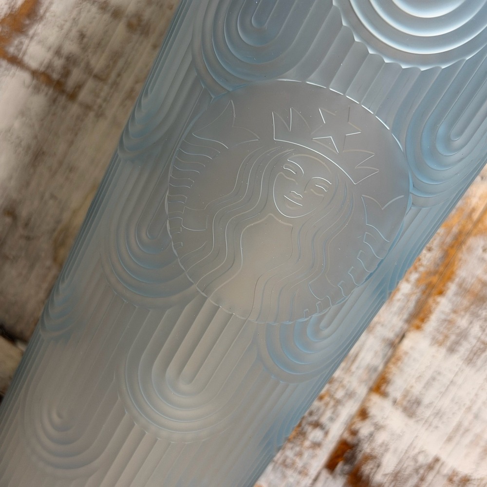 Starbucks 2024 Anniversary Soft Touch Mint Green Venti Tumbler 24oz Mermaid